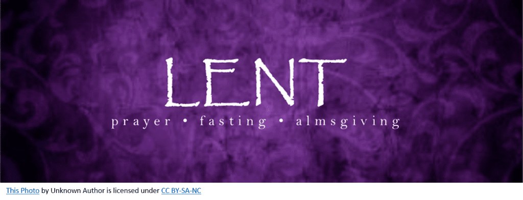 Living Lent – Journey together with us